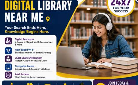 Digital Library Near Me - Discover VS2 Library, Pratap Vihar