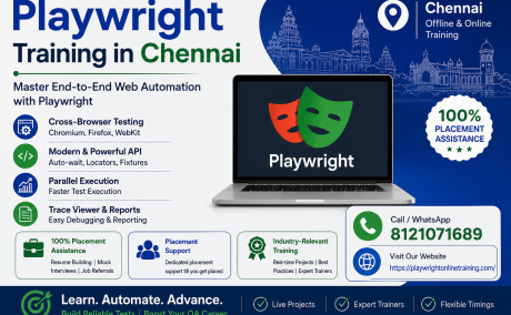 Become an Expert in Automation Testing with the Best Playwright Online Training in Chennai