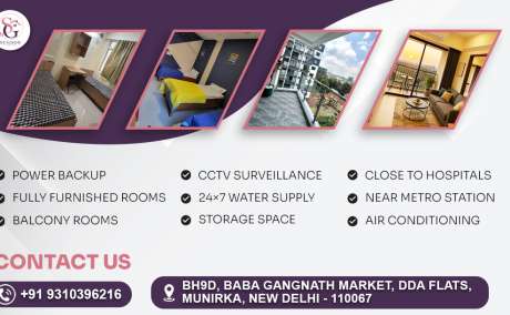 Sukoon Girls PG | PG in South Delhi | Paying Guest in Munirka