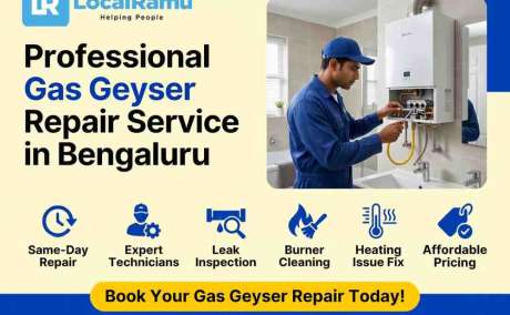 Fix Your Gas Geyser Today LocalRamu's Bengaluru Experts On Call