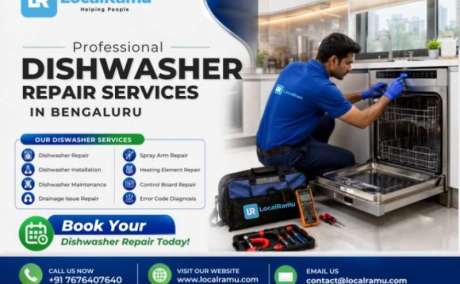 Stop Washing Dishes By Hand Get Your Dishwasher Repair done in Bangalore Today with LocalRamu