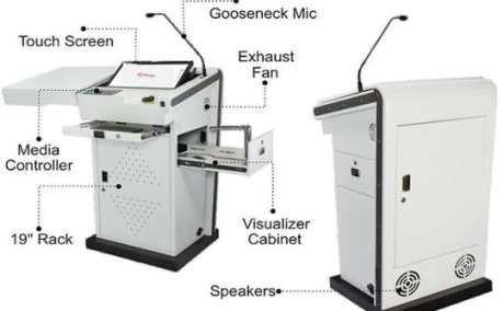 Top Digital Podium Manufacturer in India | Interactive Smart Podium | MTS Infonet