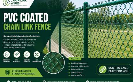 PVC Coated Chain Link Fence