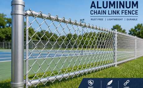Versatile Aluminum Chain Link Fence for Lasting Security