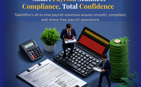 Payroll made simple with TalentPro's all-in-one solutions.