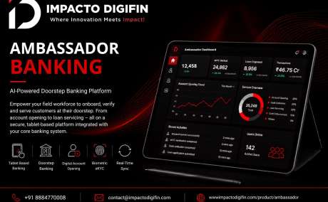 Ambassador Banking | Doorstep Banking Solutions | Digital Banking solution | Impacto Digifin