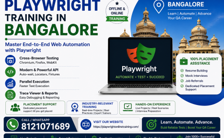Best Playwright Training in Bangalore - Become a Job-Ready Automation Testing Expert