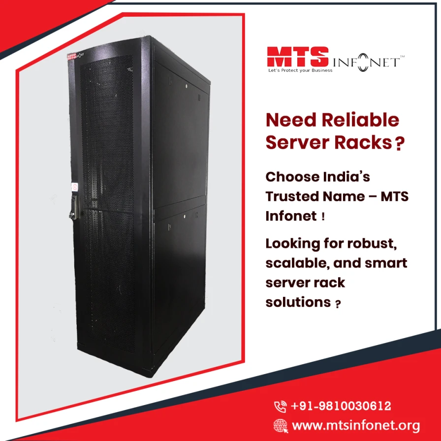 Server & Network Rack Manufacturer in Noida | 42U Rack Cabinets | MTS Infonet