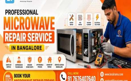 Microwave repair in bengaluru doorstep service by localramu