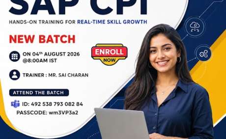 SAP CPI New Batch with Hands-On Project Training