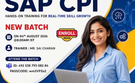 SAP CPI New Batch | Expert-Led Live Online Training