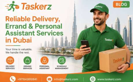 Taskerz | Delivery, Documents & Pet Vet Visit Dubai