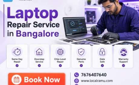 Expert laptop repair service in bengaluru localramu services