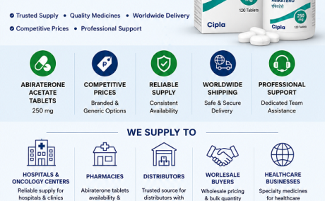 Abiraterone Acetate 250 mg Supplier for Specialty Medicines In Metro Manila