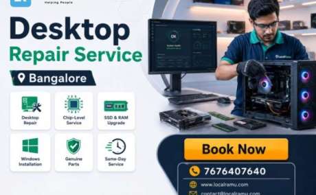 Get your desktop fixed today with localramu bengaluru