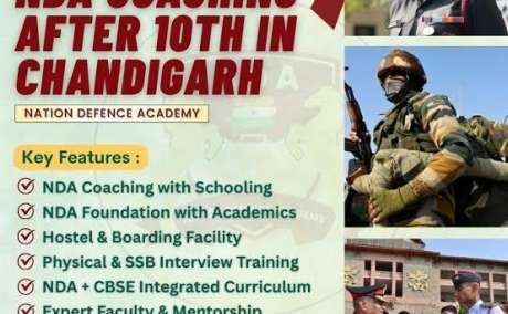 NDA Coaching with Schooling in Chandigarh