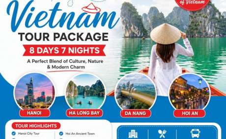 Book Vietnam Tour Package For 8 Days 7 Nights - DHT Holidays