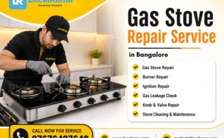 Get Your Gas Stove Fixed By LocalRamu Services in Bengaluru
