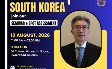 Join Our Free South Korea  Seminar 10th August