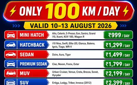 Self Drive Car Rental at Velachery Railway Station | Onroadz