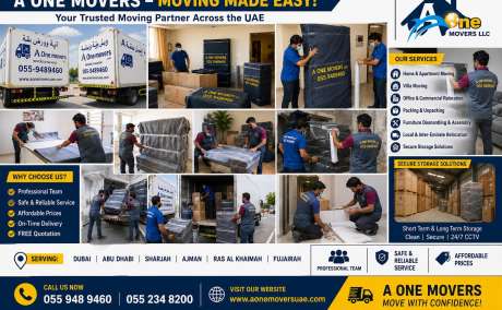 A One Movers - Professional Movers and Packers in UAE