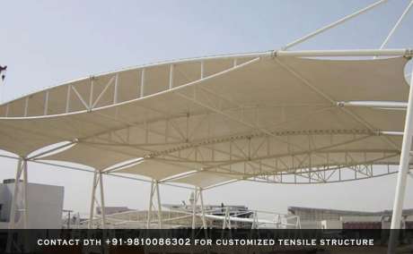Tensile Structures for Covered Walkways and Pathways