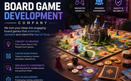 Board Game Development Company for Innovative, Interactive, and Scalable Gaming Platforms