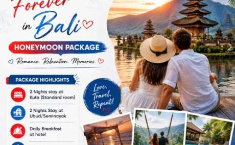 Bali Honeymoon Package 4 Nights 5 Days - DHT Holidays