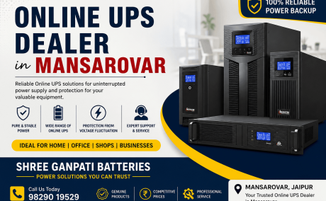 Shree Ganpati Batteries-Online Ups Dealer in Mansarovar