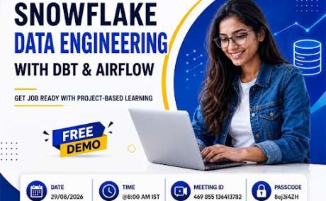 Join Snowflake Data Engineering Free Demo Session