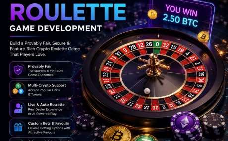 Crypto Roulette Game Development Company for Next-Generation Blockchain Gaming Platforms