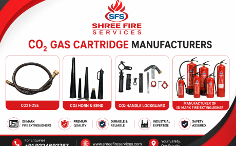 Manufacturer of CO2 Gas Cartridge | Shree Fire Services