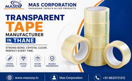 Transparent Tape Manufacturer in Thane | Mas Corporation