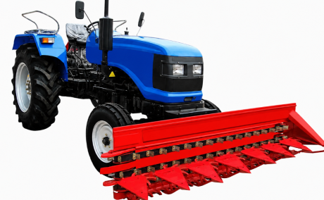 Tractor Mounted Reaper in Mansa
