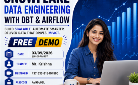 Join Snowflake Data Engineering Free Demo on Sept 3