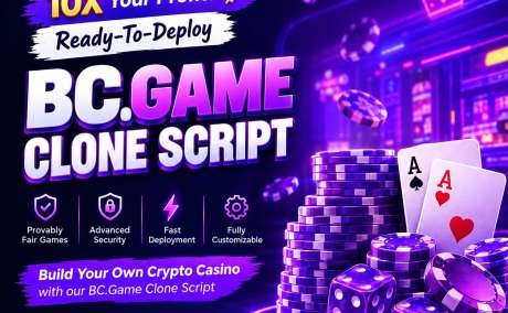 BC.Game Clone Script with Live Casino and Sports Betting Modules