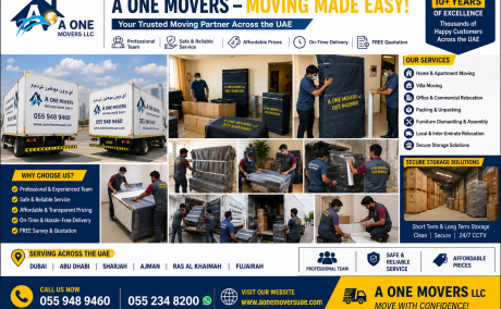 Professional Movers and Packers in UAE - A One Movers