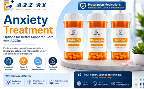 Anxiety Treatment Options for Better Support and Care with A2ZRx