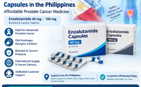 Enzalutamide for Prostate Cancer Philippines | Capsule Medicine Supply
