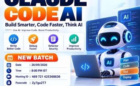 Claude Code AI Training - New Batch Starts September 26th