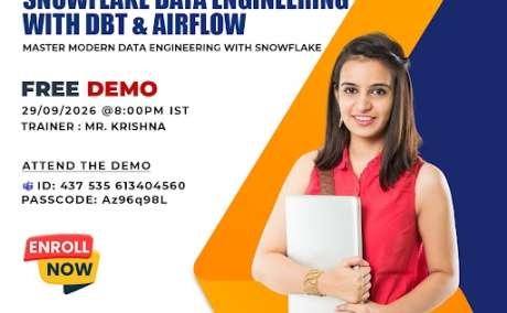Snowflake Data Engineering - Free Demo Session