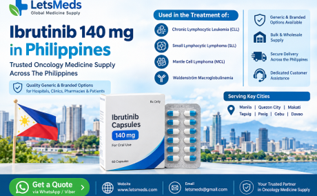 Ibrutinib 140 mg Capsules Availability in Davao City | Letsmeds