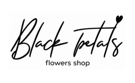 Black Petals Flower Shop