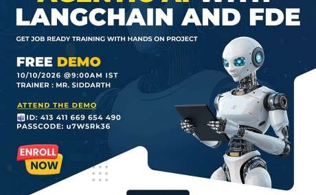 Agentic AI with LangChain and FDE Online Course | Free Demo