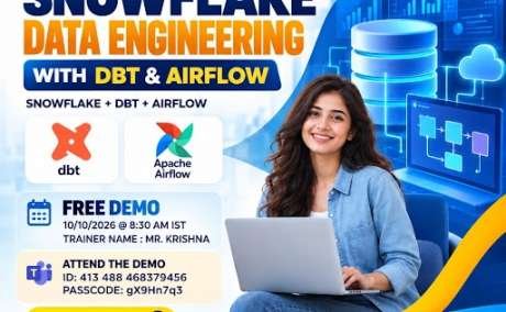 Snowflake Data Engineering Training - Free Demo