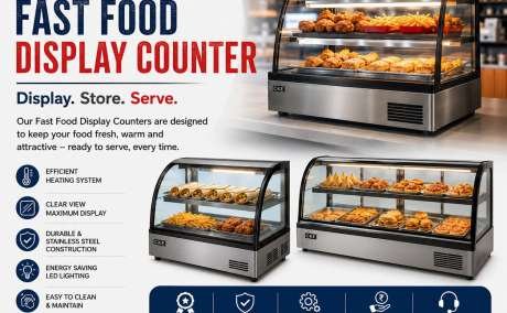 Fast Food Display Counter Manufacturers in Kanpur