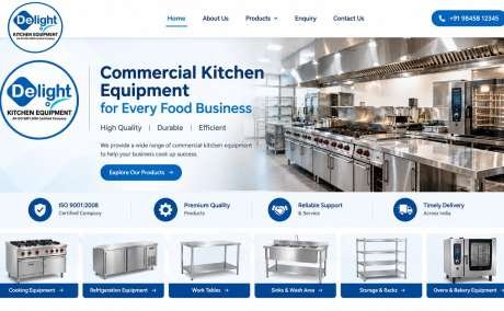 Commercial Kitchen Manufacturer for Advanced Food Service Equipment