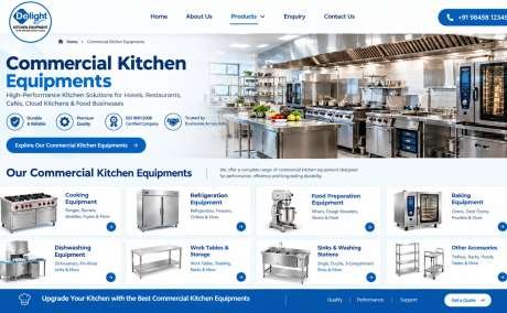 Commercial Kitchen Equipment for Efficient Food Preparation