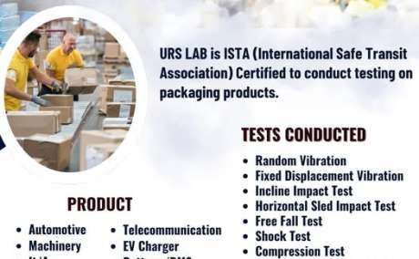ISTA Packaging Testing Services in India - URS Labs