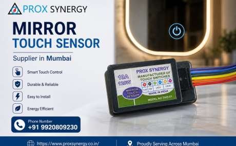 Mirror Touch Sensor Supplier in Delhi | Prox Synergy